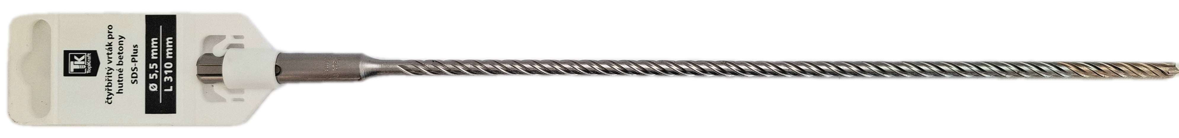 Vrták príklep. 5,5x250/310mm SDS 4X